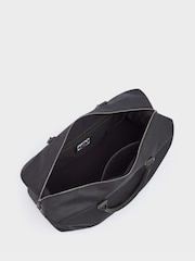 OSPREY LONDON Waxed Canvas & Glazed Calf Leather Grantham Weekend Holdall Bag - Image 4 of 6