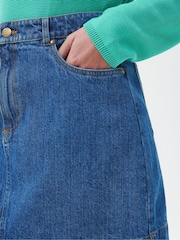 Barbour® Denim Thistle Athentic Wash Skirt - Image 4 of 5