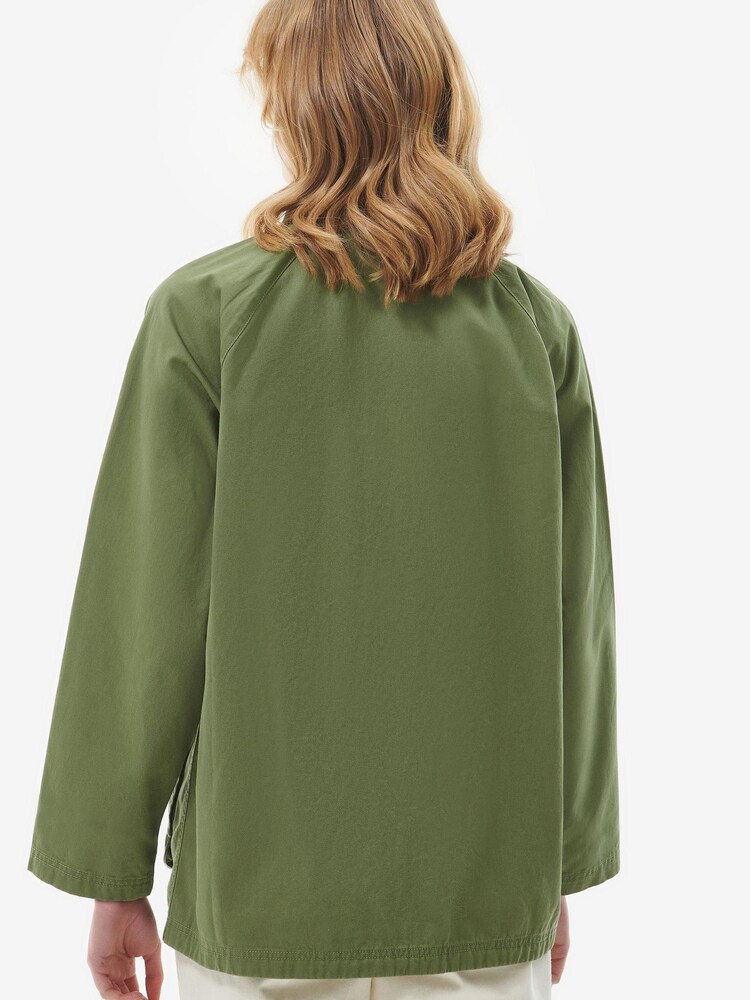 Barbour® Green Penny Jacket - Image 2 of 7