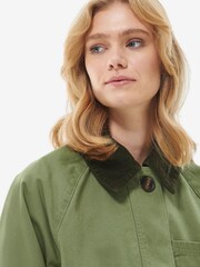 Barbour® Green Penny Jacket - Image 4 of 7