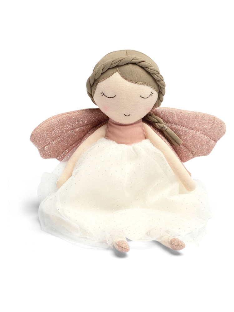 Mamas & Papas Pink Christmas Bella Fairy Soft Toy - Image 2 of 4