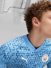 Puma Light Blue Manchester City Training Top - Image 5 of 8