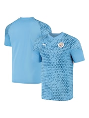 Puma Light Blue Manchester City Training Top - Image 8 of 8