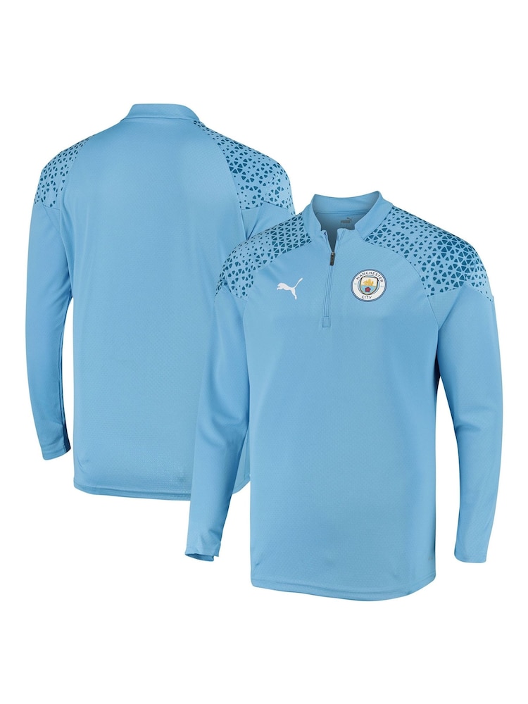 Puma Manchester City Quarter Zip Training Top - Image 1 of 3