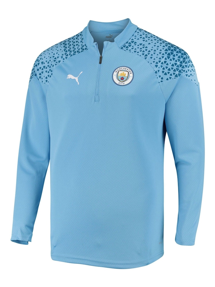 Puma Manchester City Quarter Zip Training Top - Image 2 of 3