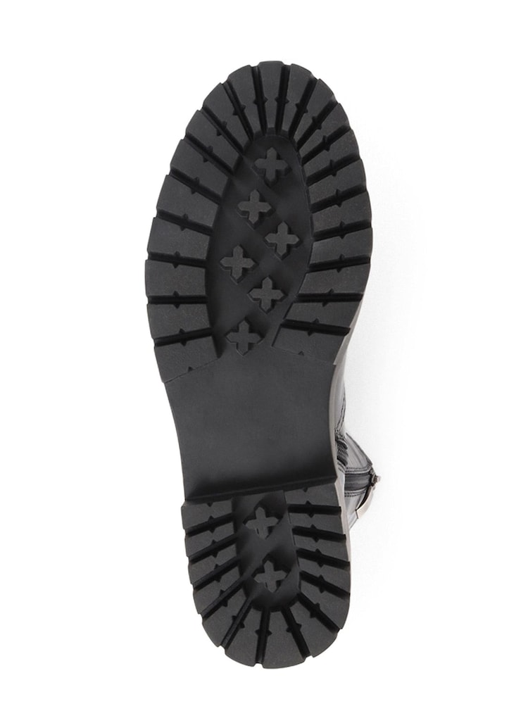 Jones Bootmaker Santina Hohe Chelsea-Stiefel aus Leder, Schwarz - Bild 6 von 6 Jones Bootmaker Santina Hohe Chelsea-Stiefel aus Leder, Schwarz - Bild 6 von 6