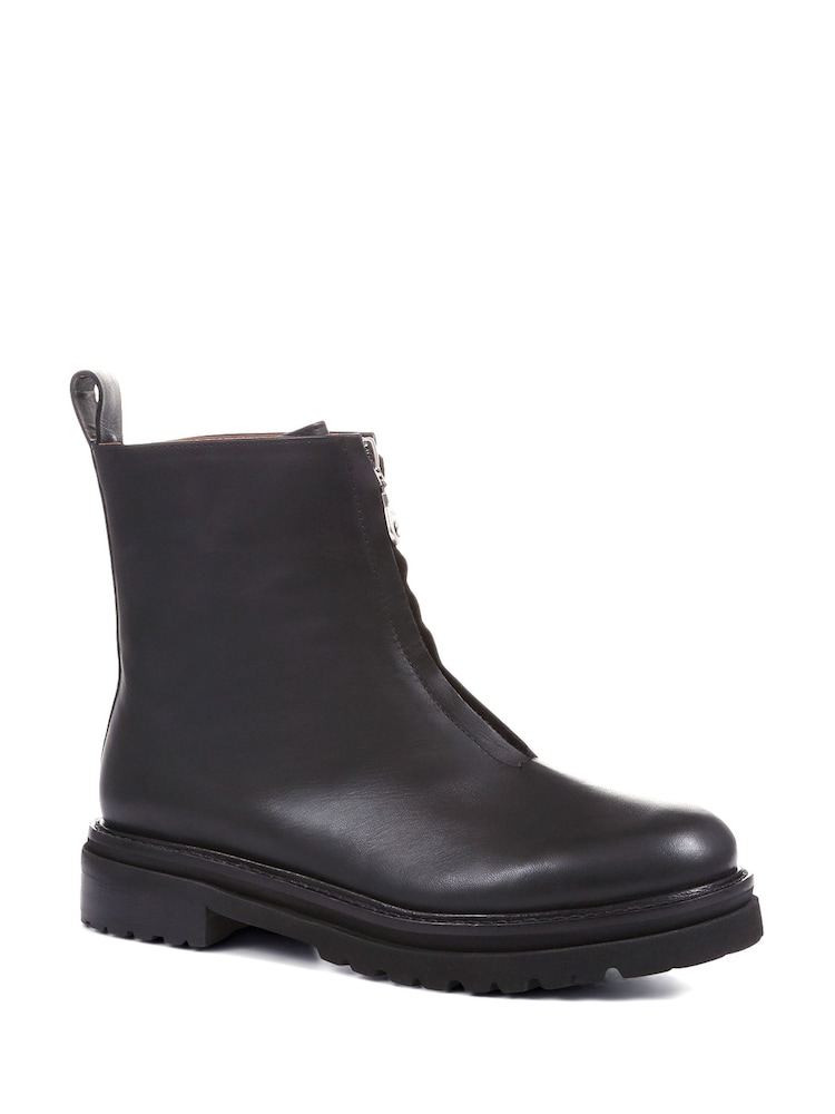 Jones Bootmaker Lanie Zip-Up Chunky Boots - Image 2 of 5