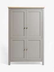 Dove Grey Malvern Oak Effect Small Hideaway Desk - Image 6 of 9