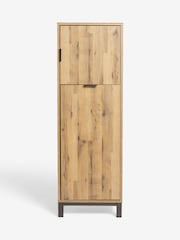 Dark Natural Bronx Oak Effect Shoe Storage Cabinet - Image 3 of 7