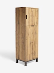 Dark Natural Bronx Oak Effect Shoe Storage Cabinet - Image 6 of 7