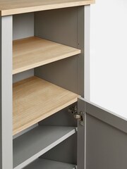 Dove Grey Malvern Dove Malvern Dove Slim Shoe Storage Cabinet - Image 7 of 7