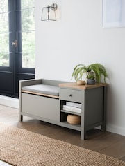 Dove Grey Malvern Dove Storage Bench - Image 1 of 8