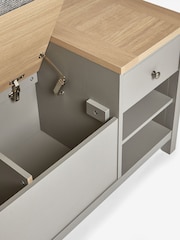 Dove Grey Malvern Dove Storage Bench - Image 3 of 8