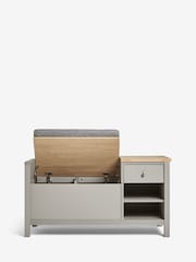 Dove Grey Malvern Dove Storage Bench - Image 5 of 8