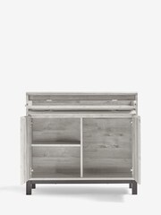 Grey Bronx Oak Effect Sideboard Desk - Image 6 of 11
