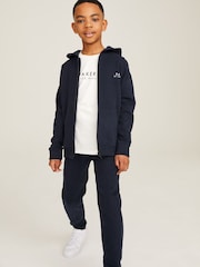 أزرق داكن - طقم من سترة هودي بسحاب كامل وبنطلون رياضي قطن 100% من Baker By Ted Baker - صورة 1 من 14