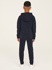 أزرق داكن - طقم من سترة هودي بسحاب كامل وبنطلون رياضي قطن 100% من Baker By Ted Baker - صورة 3 من 14