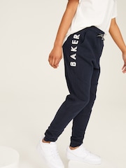 أزرق داكن - طقم من سترة هودي بسحاب كامل وبنطلون رياضي قطن 100% من Baker By Ted Baker - صورة 4 من 14