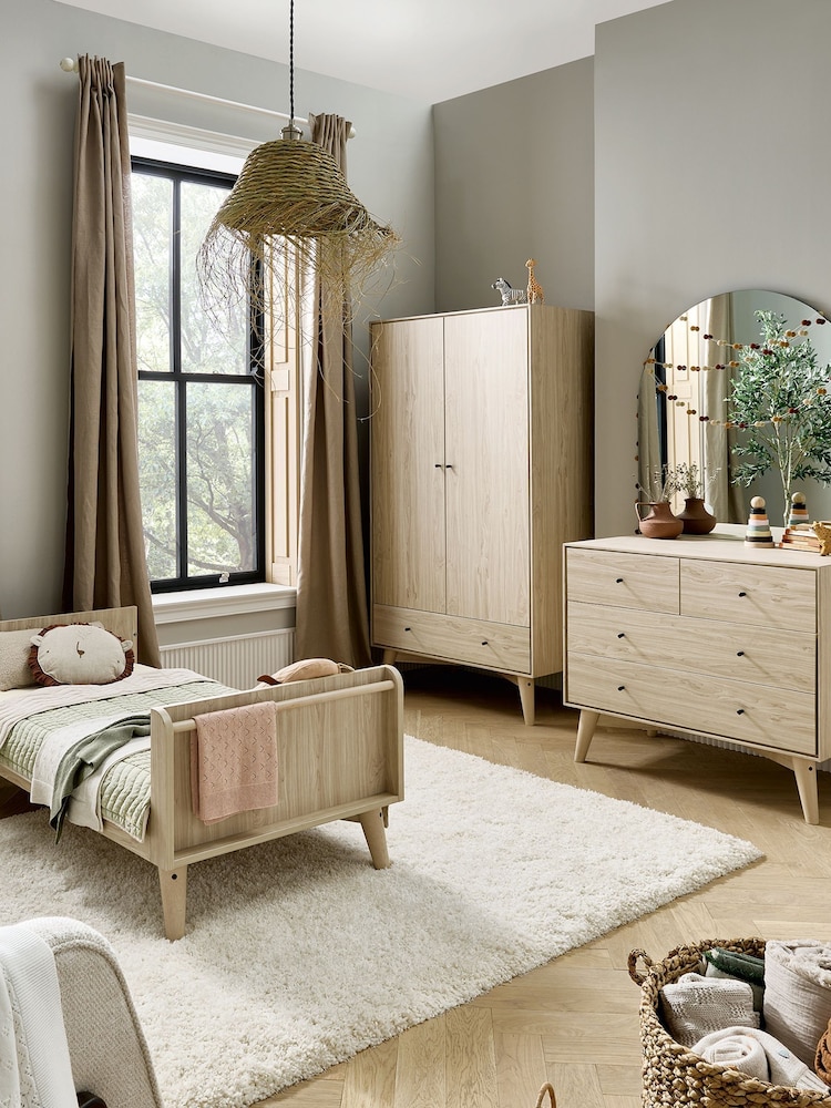 Mamas & Papas Natural Olive Coxley 3 Piece Furniture Set - Image 2 of 7