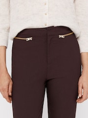 Cortefiel Brown Skinny Trousers - Image 3 of 4