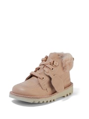 Kickers Female Infant Nude Kick Hi Winter Boots - Image 5 of 6
