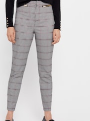 Cortefiel Skinny White Trousers - Image 4 of 4