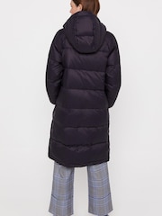 Cortefiel Blue Long Padded Coat - Image 2 of 4