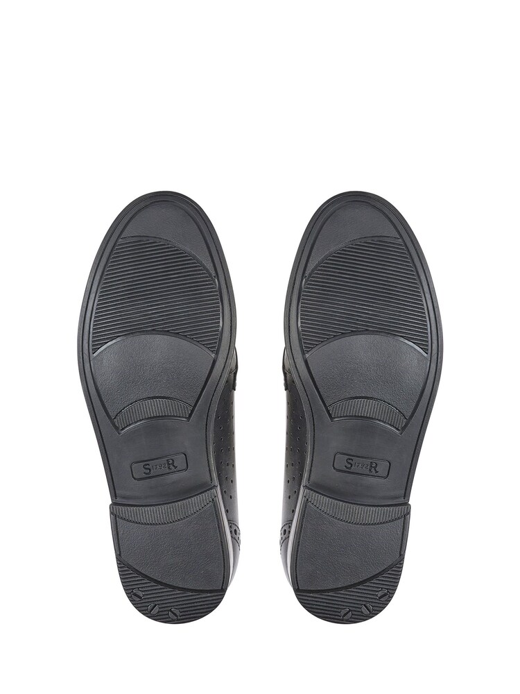 Start Rite Girls Sketch Slip On Black Leather School Shoes - F Fit - Image 5 of 5 Start Rite Girls Sketch Slip On Black Leather School Shoes - F Fit - Image 5 of 5