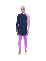 Lilac Purple Full Coverage Victory Swim Tunic - Image 4 of 6