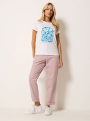 M&Co Pink Twill Carpenter Trousers - Image 2 of 5