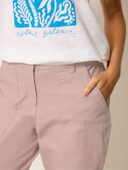 M&Co Pink Twill Carpenter Trousers - Image 4 of 5