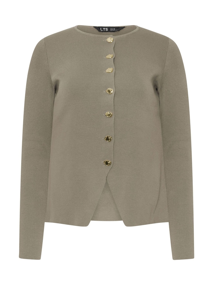 Long Tall Sally Grey Button Through Cardigan - Image 5 of 5 Long Tall Sally Grey Button Through Cardigan - Image 5 of 5