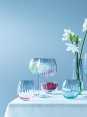 LSA International Set of 2 Pink Dusk Tumbler 425ml - Image 1 of 4