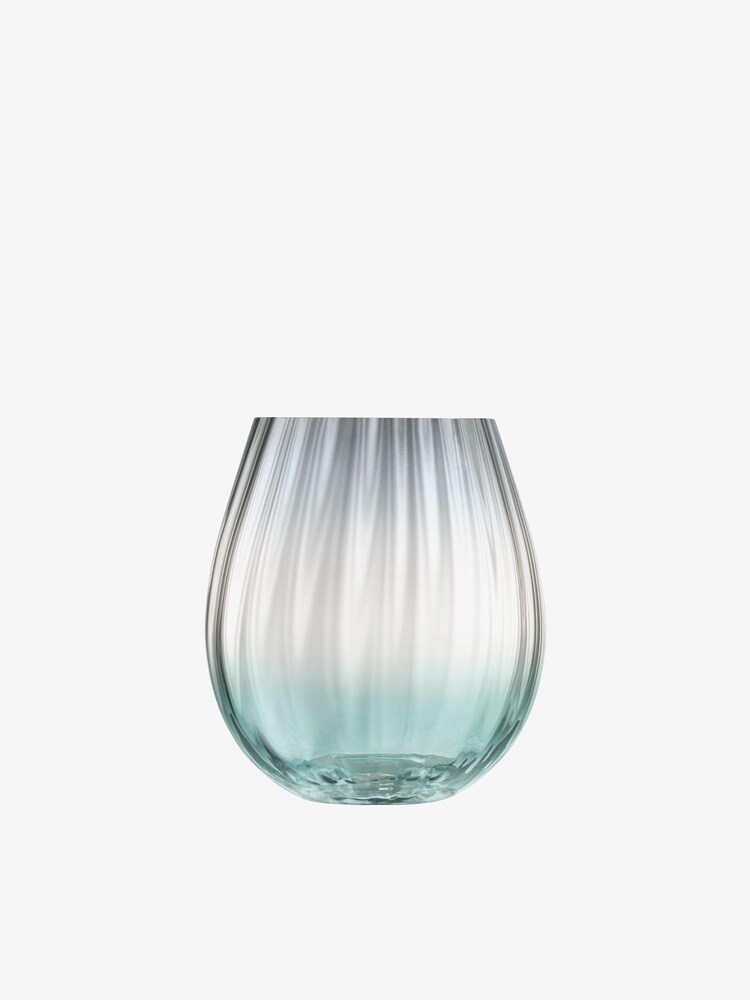 LSA International Set of 2 Green Dusk Tumbler 425ml - Image 4 of 4
