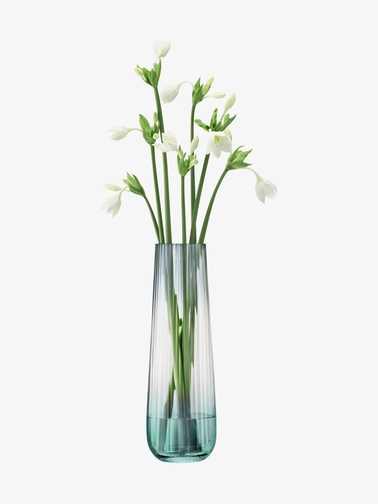 LSA International Green Dusk Vase H36cm - Image 2 of 3 LSA International Green Dusk Vase H36cm - Image 2 of 3