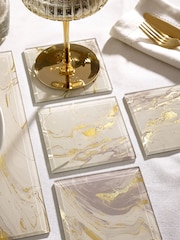 Natural Galaxy Glass Coasters Set of 4 - Image 1 of 3
