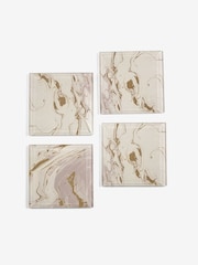 Natural Galaxy Glass Coasters Set of 4 - Image 3 of 3