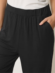 M&Co Black Cropped Hareem Trousers - Image 4 of 5