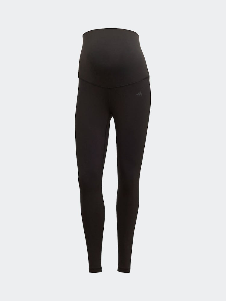 adidas Black Performance Training Maternity Yoga 7/8 Leggings - Image 6 of 6 adidas Black Performance Training Maternity Yoga 7/8 Leggings - Image 6 of 6