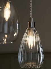 Clear Blockley Cluster Pendant and 6 Light Spare Part for T98589 and T98588 - Image 1 of 3