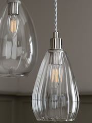 Clear Blockley Cluster Pendant and 6 Light Spare Part for T98589 and T98588 - Image 2 of 3