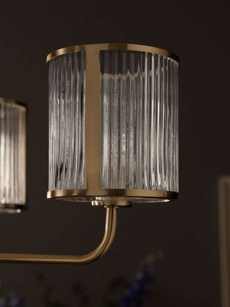 Clear/Brass Hertford 3 Light Pendant Spare Part for T98613 - Image 2 of 2