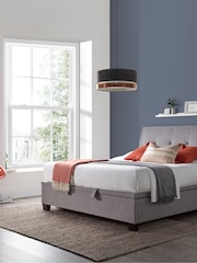 Kaydian Grey Accent Ottoman Bed - Image 1 of 5
