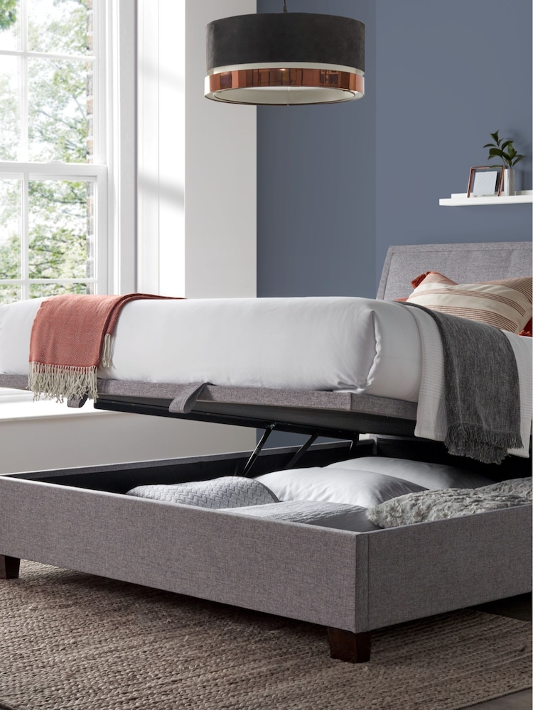 Kaydian Grey Accent Ottoman Bed - Image 3 of 5