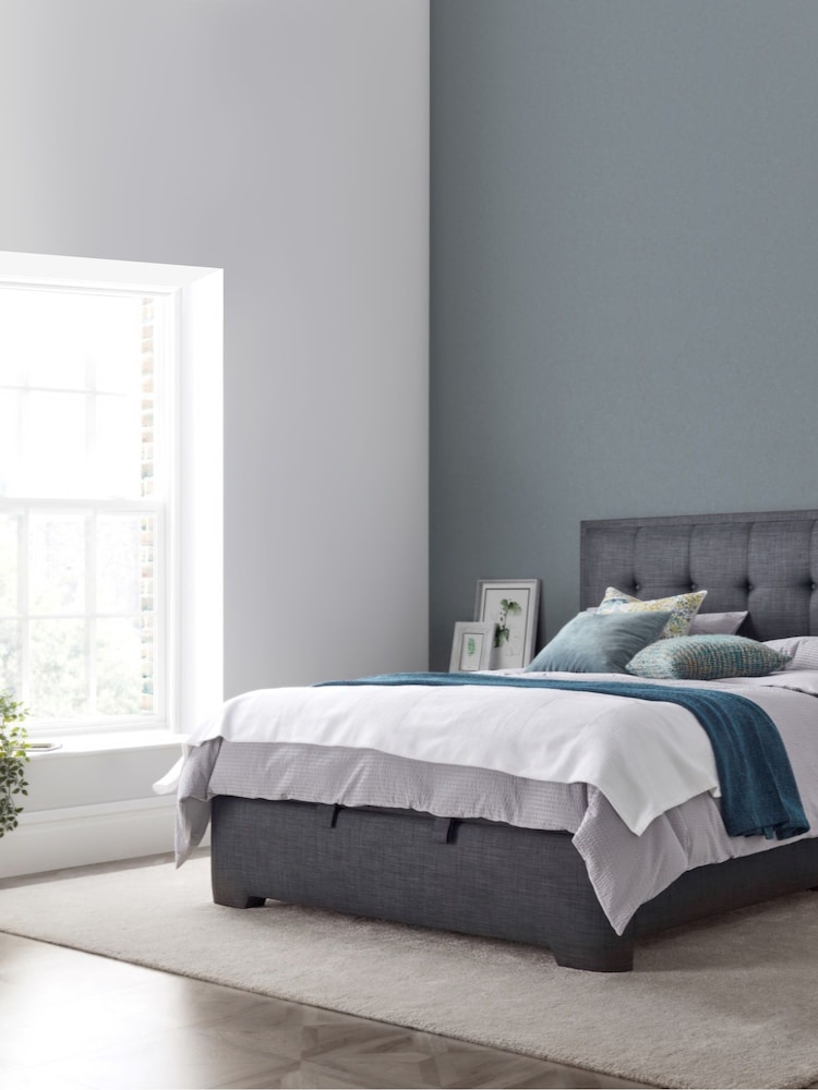 Kaydian Grey Falstone Ottoman Bed - Image 2 of 6