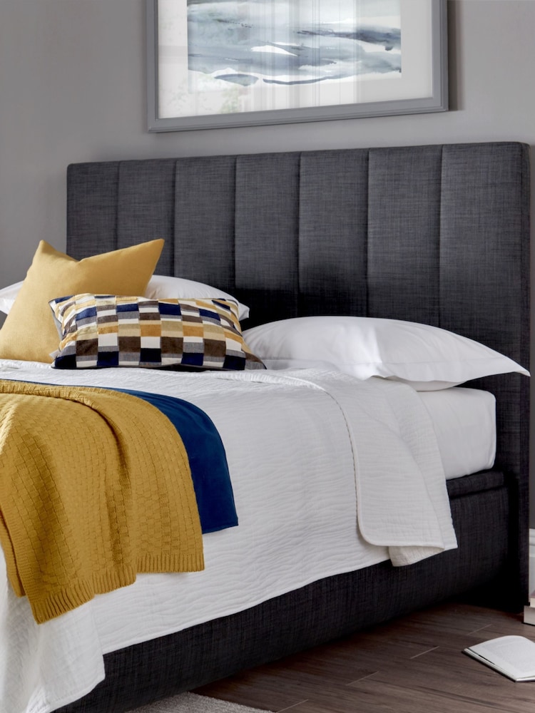 Kaydian Grey Medburn Ottoman Bed - Image 1 of 6