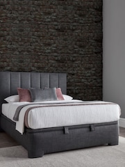 Kaydian Grey Medburn Ottoman Bed - Image 2 of 6