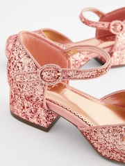 Roségold Glitzer - Schuhe mit hohem Absatz für besondere Anlässe - Bild 7 von 7