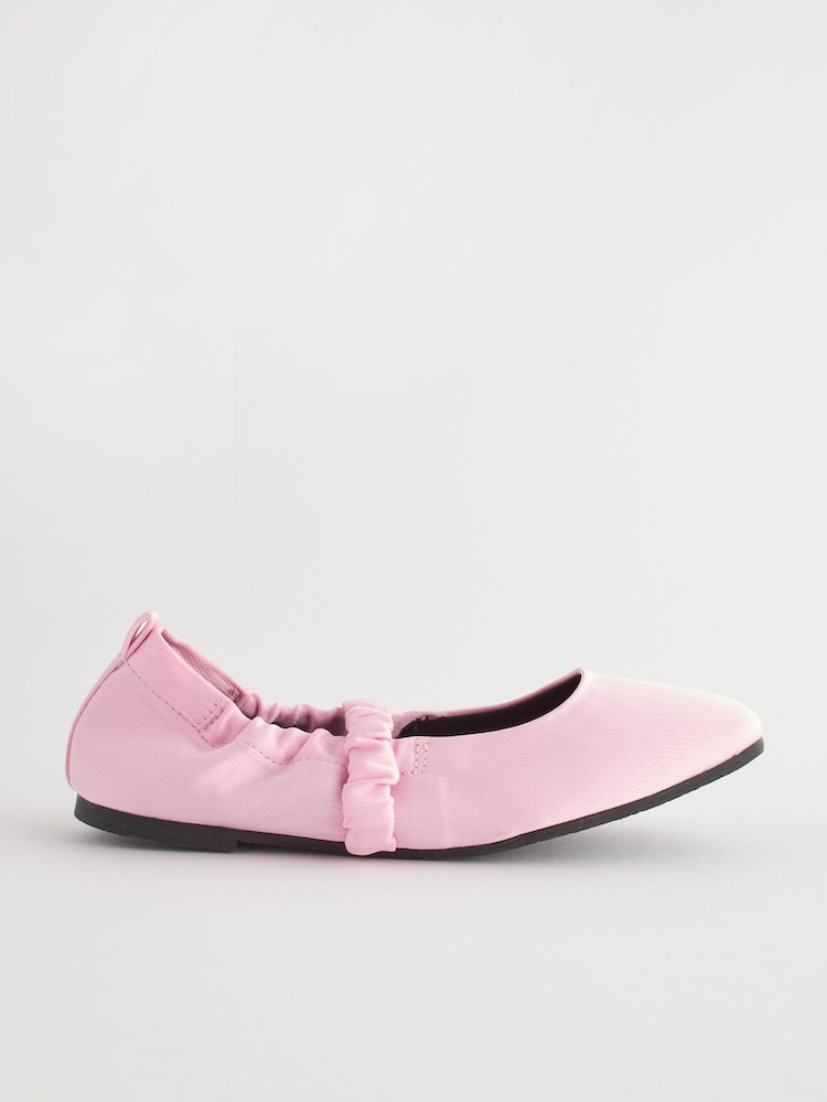 Pink Stretch Square Toe Mary Jane Shoes - Image 2 of 5