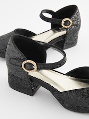Schwarz glitzernd - Schuhe mit hohem Absatz für besondere Anlässe - Bild 4 von 8